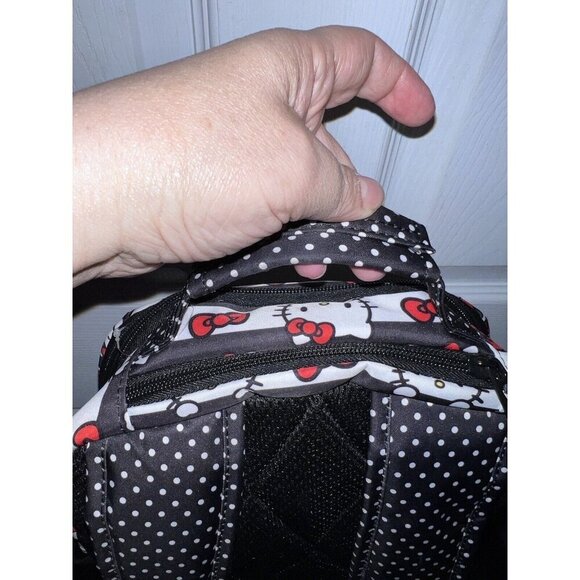 Jujube X HELLO KITTY Be Packed Backpack Dots & Stripes Bookbag Travel - Picture 10 of 16